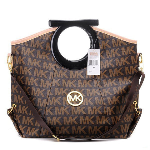 Michael Kors Berkley Logo Large Brown 