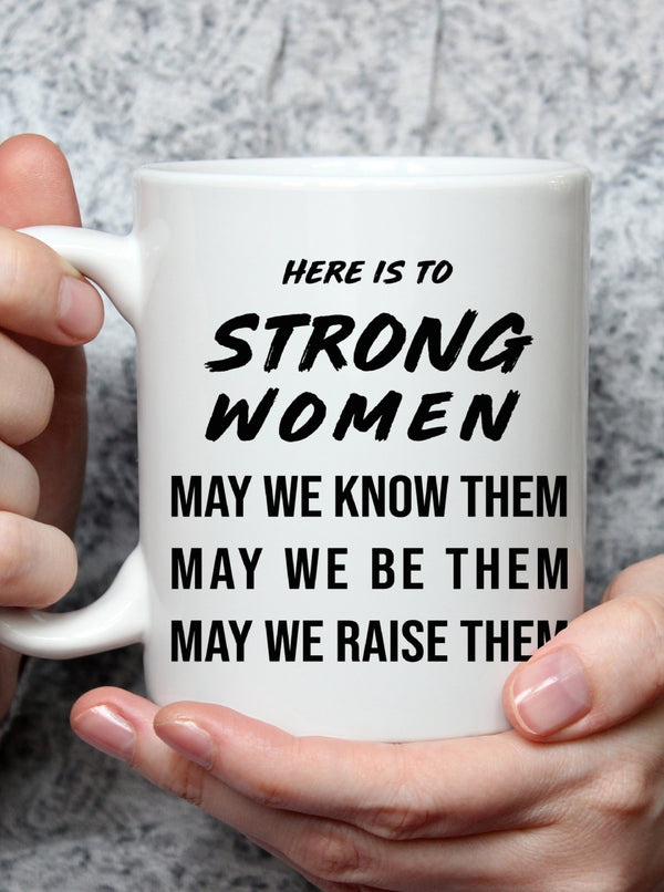 Empowered Women Empower Women Positive Quote Coffee Mug by EnvyArt