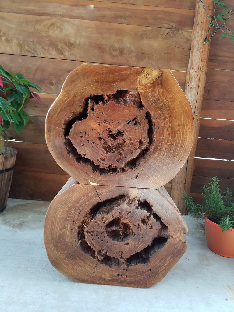 Cedar Rustic Base - Fine Wood Carvings