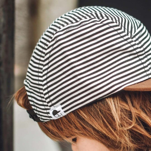 Stripe 5 Panel Hat