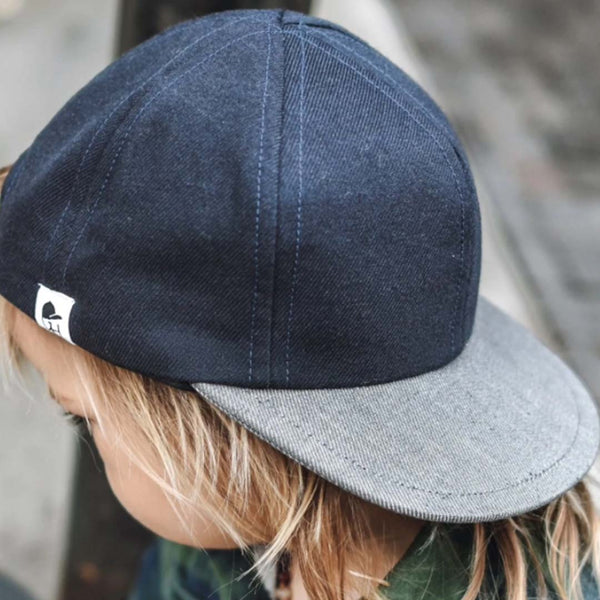 Wool Navy Hat