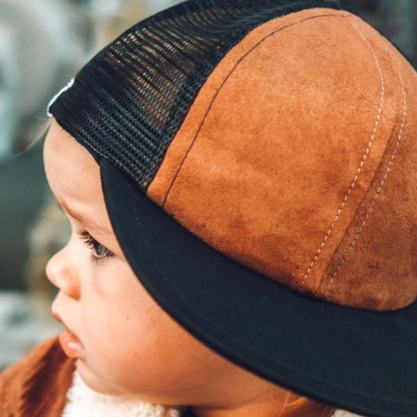 Camel Suede Hat