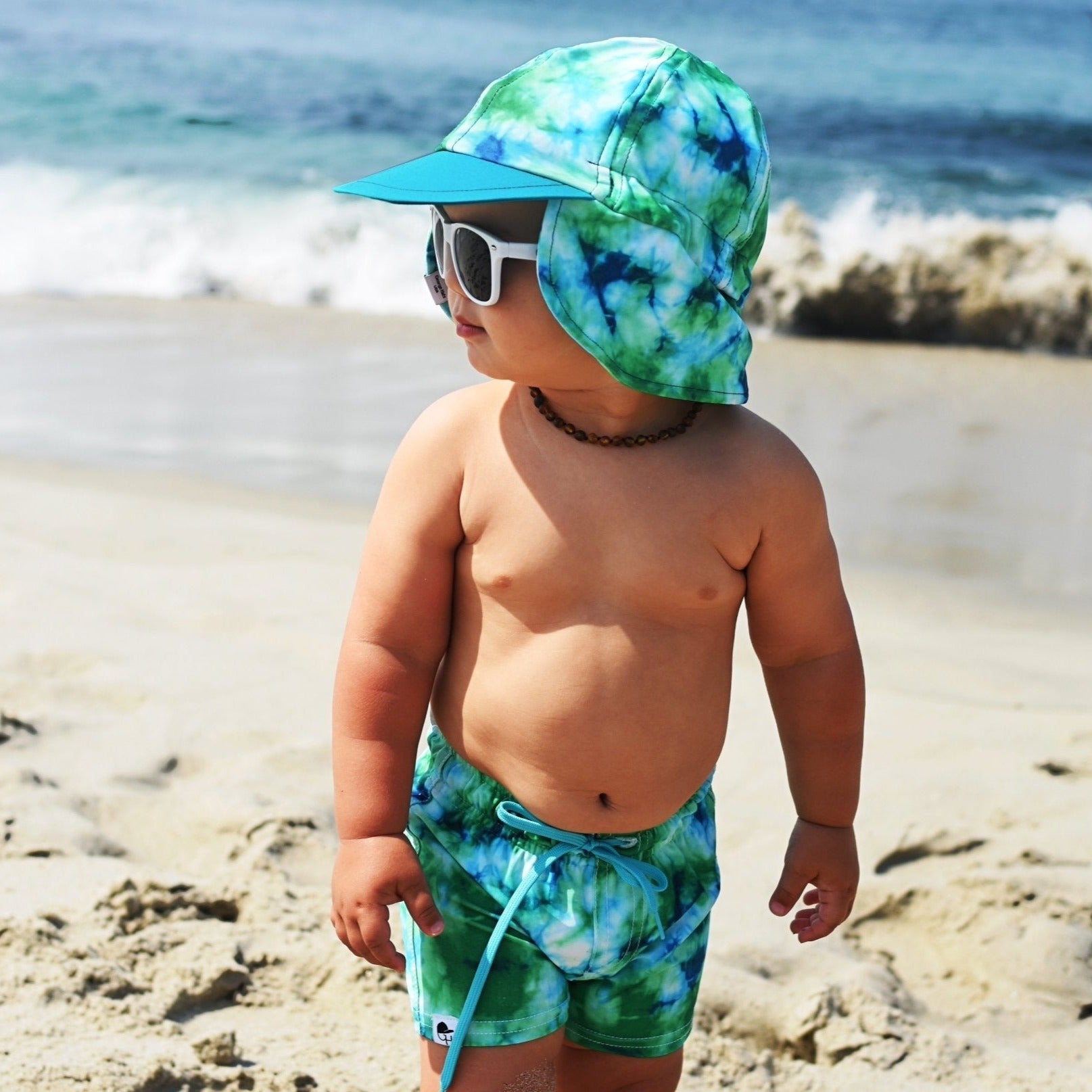 Ocean Wave Straw Hat - Toddler – Florida Kid Co.