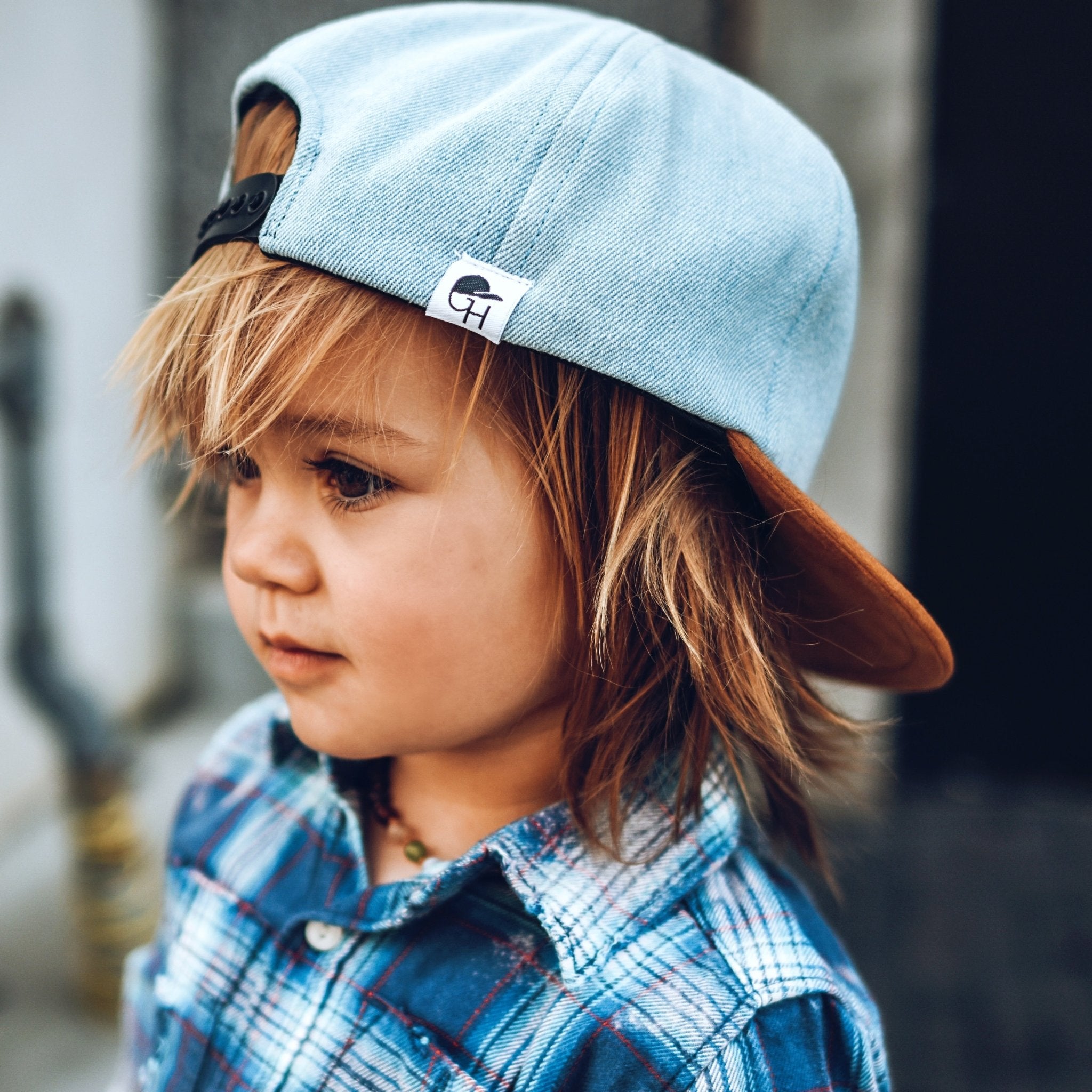 George Hats Black Camo Mesh Trucker Infant