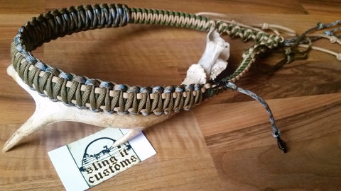 Game Call Lanyard Twisted Double Cobra Weave Slingit Customs