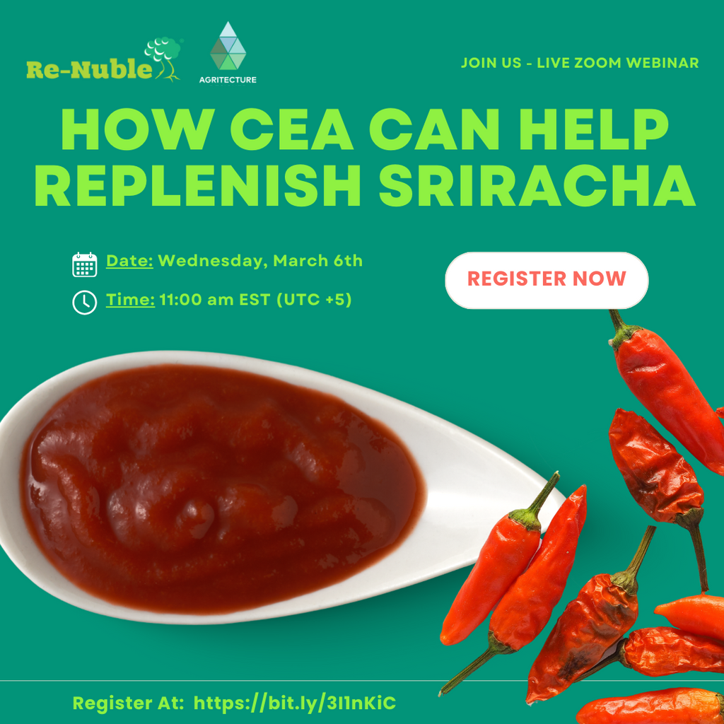 Re-Nuble Webinar Sriracha