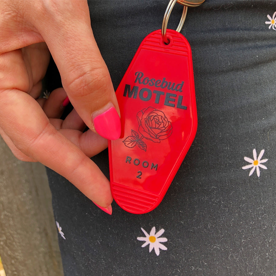 Download Rosebud Motel Keychain Schitts Creek A Shop Of Things