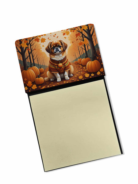 Buy this Tibetan Spaniel Fall Sticky Note Holder