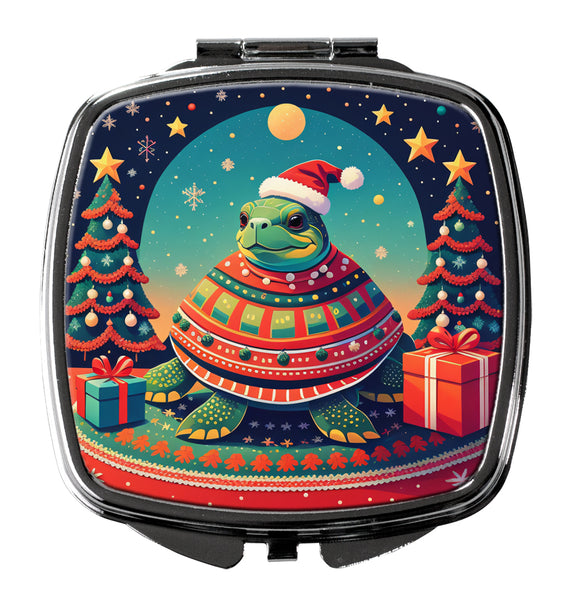 Buy this Turtle Christmas Compact Mirror