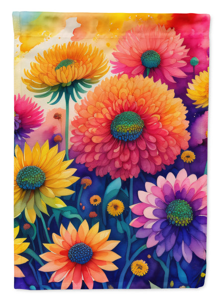 Buy this Chrysanthemums in Color Garden Flag