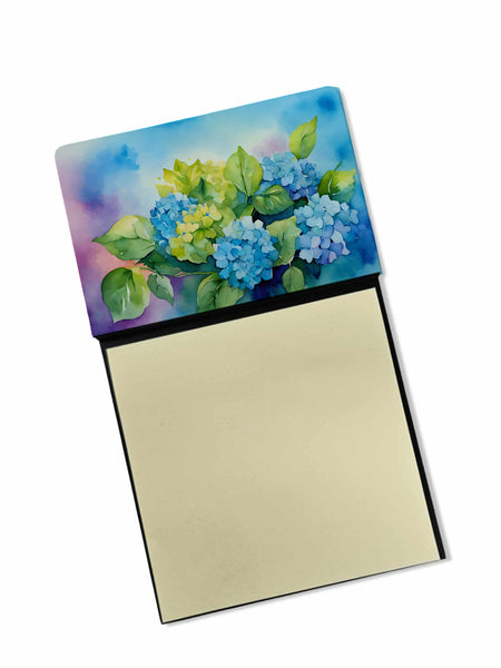 Buy this Hydrangeas in Watercolor Sticky Note Holder