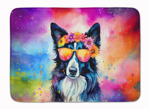 Buy this Border Collie Hippie Dawg Memory Foam Kitchen Mat