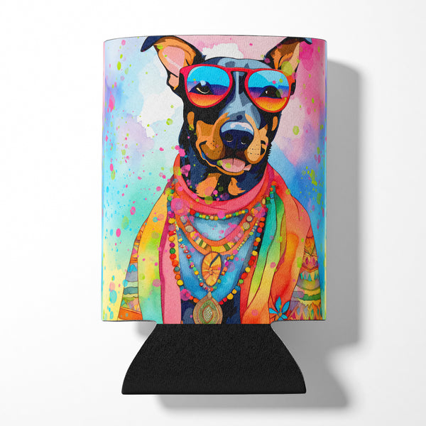 Buy this Doberman Pinscher Hippie Dawg Can or Bottle Hugger