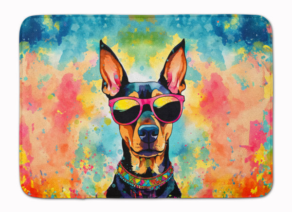 Buy this Doberman Pinscher Hippie Dawg Memory Foam Kitchen Mat