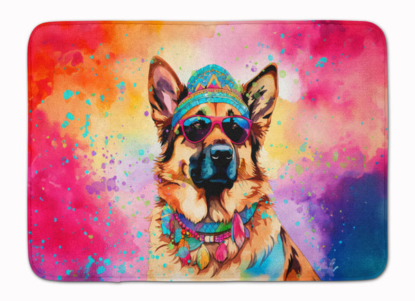 Buy this German Shepherd Hippie Dawg Memory Foam Kitchen Mat