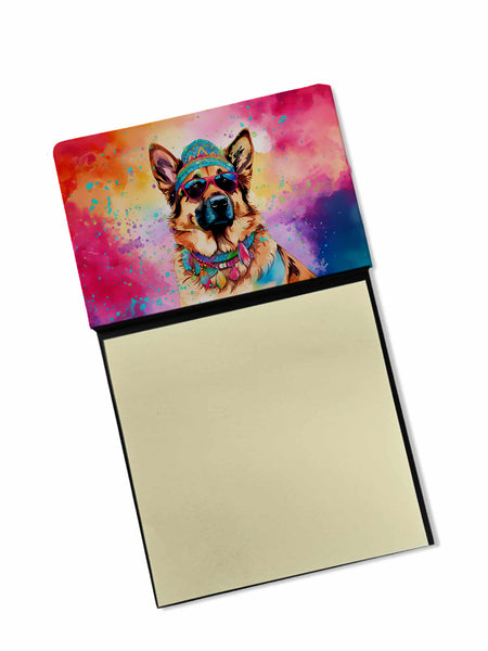 Buy this German Shepherd Hippie Dawg Sticky Note Holder