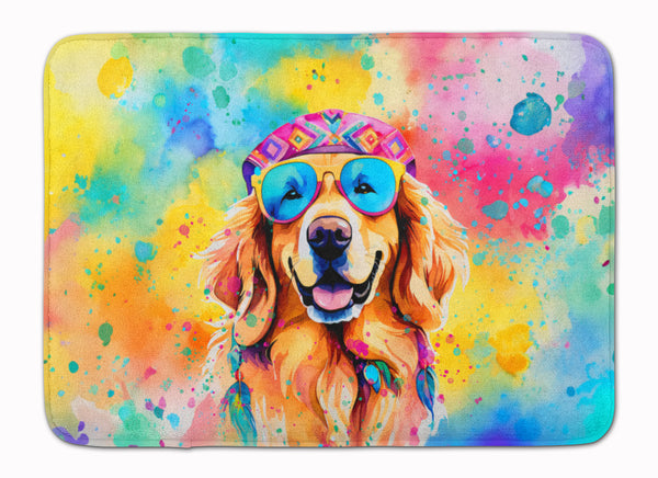 Buy this Golden Retriever Hippie Dawg Memory Foam Kitchen Mat