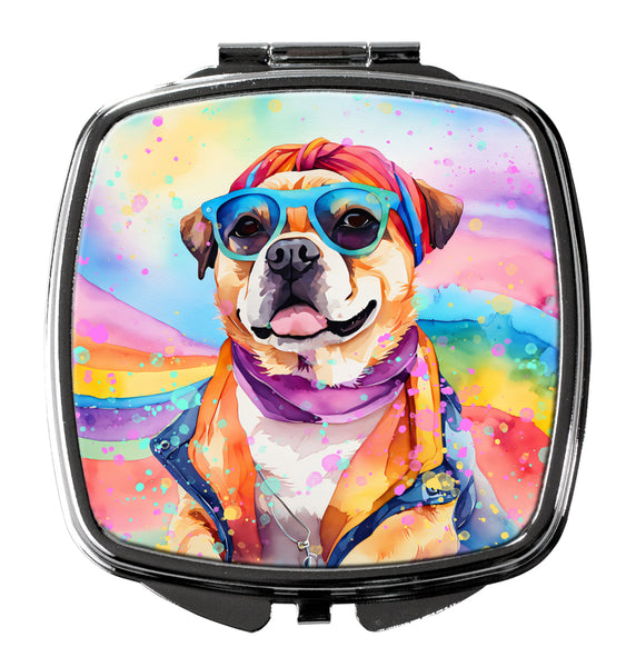 Buy this Pug Hippie Dawg Compact Mirror