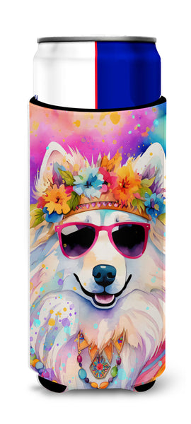 Buy this Samoyed Hippie Dawg Hugger for Ultra Slim Cans