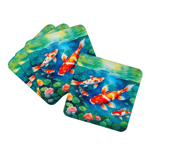 Buy this Koi Fish Foam Coasters