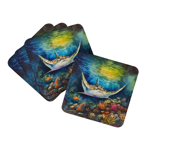 Buy this Sting Ray Foam Coasters