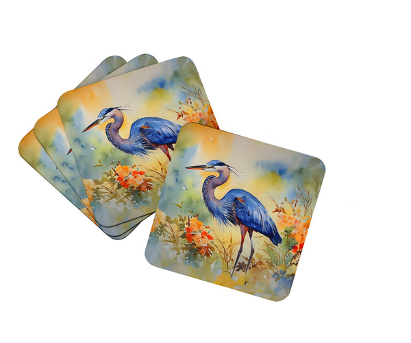 Buy this Blue Heron Foam Coasters