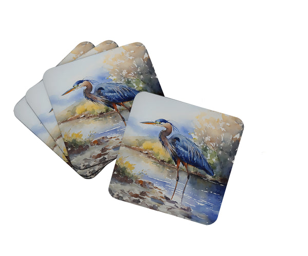 Buy this Blue Heron Foam Coasters