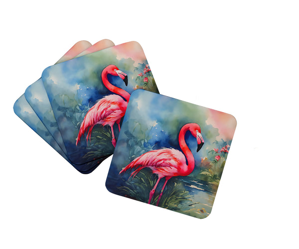 Buy this Flamingo Foam Coasters