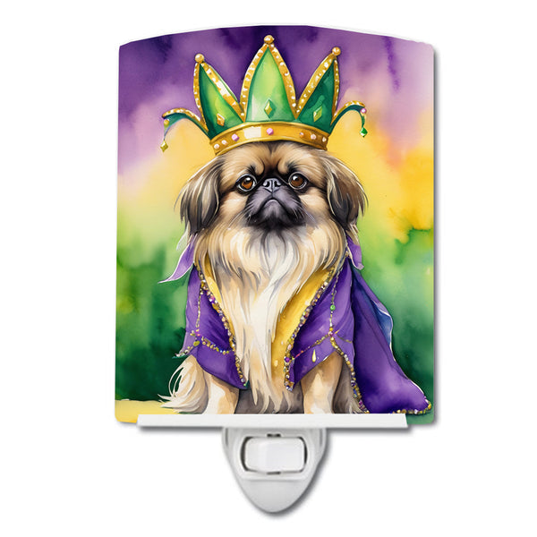 Buy this Pekingese King of Mardi Gras Ceramic Night Light