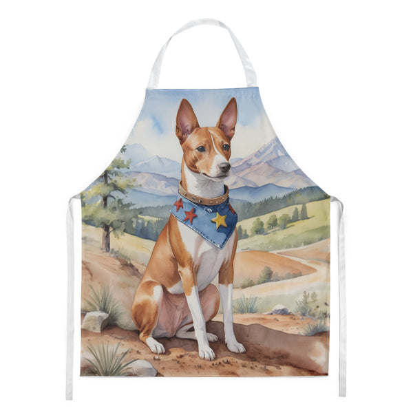 Buy this Basenji Cowboy Welcome Apron