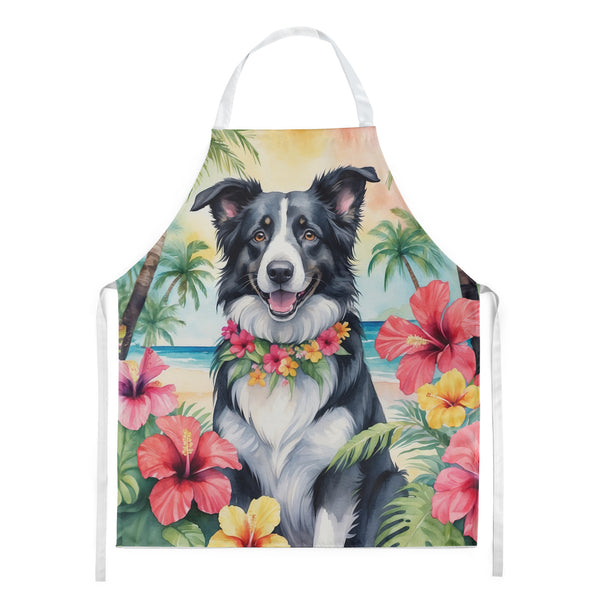 Buy this Border Collie Luau Apron