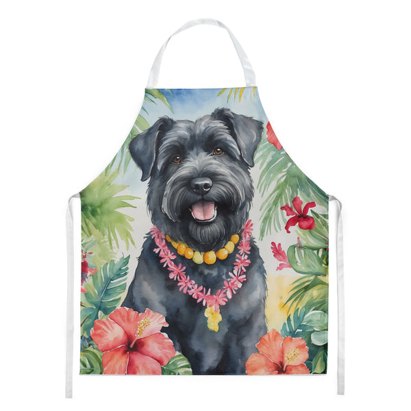 Buy this Bouvier des Flandres Luau Apron