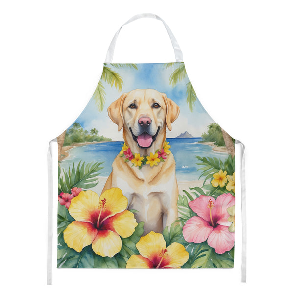 Buy this Yellow Labrador Retriever Luau Apron