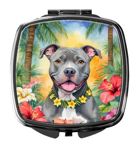 Buy this Pit Bull Terrier Luau Compact Mirror