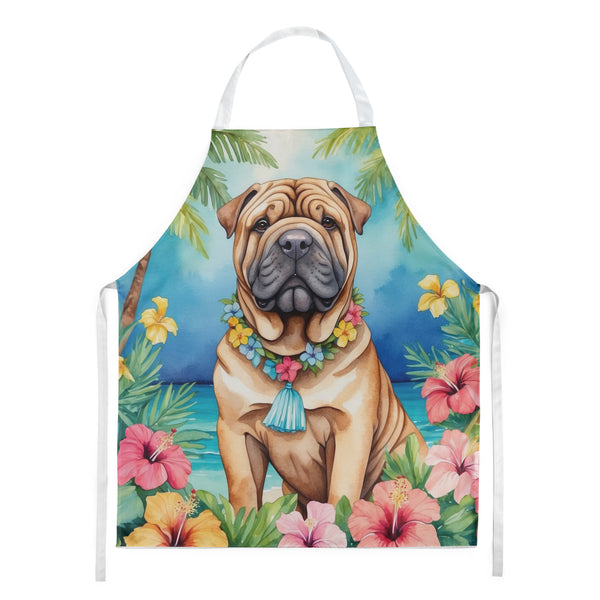 Buy this Shar Pei Luau Apron