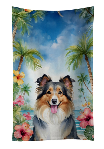 Buy this Sheltie Luau Kitchen Towel