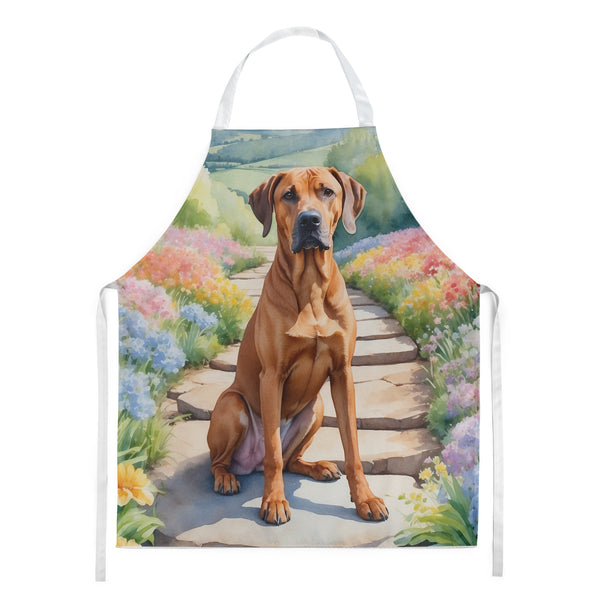 Buy this Rhodesian Ridgeback Spring Path Apron