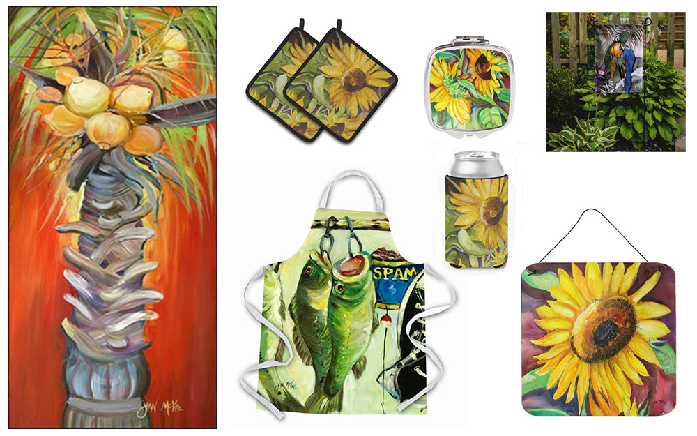 functional products featuring Artwork by jean McKee