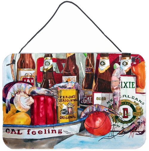 Veron's and New Orleans Beers Indoor Wall or Door Hanging Prints by Caroline's Treasures