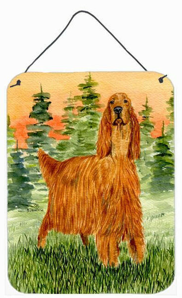 Irish Setter Aluminium Metal Wall or Door Hanging Prints by Caroline's Treasures