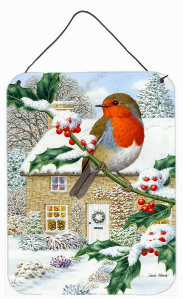 European Robin Wall or Door Hanging Prints ASA2070DS1216 by Caroline's Treasures