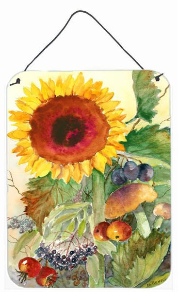 Autumn Flowers I by Maureen Bonfield Wall or Door Hanging Prints BMBO0698DS1216 by Caroline's Treasures