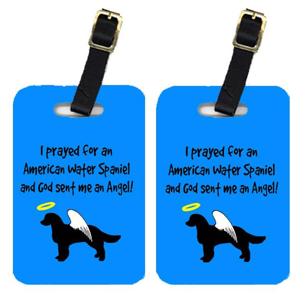 Pair of 2 American Water Spaniel Luggage Tags by Caroline's Treasures