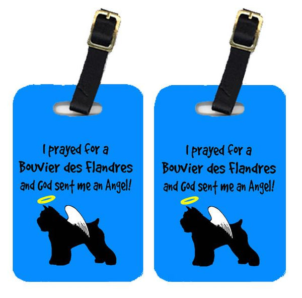 Pair of 2 Bouvier des Flandres Luggage Tags by Caroline's Treasures