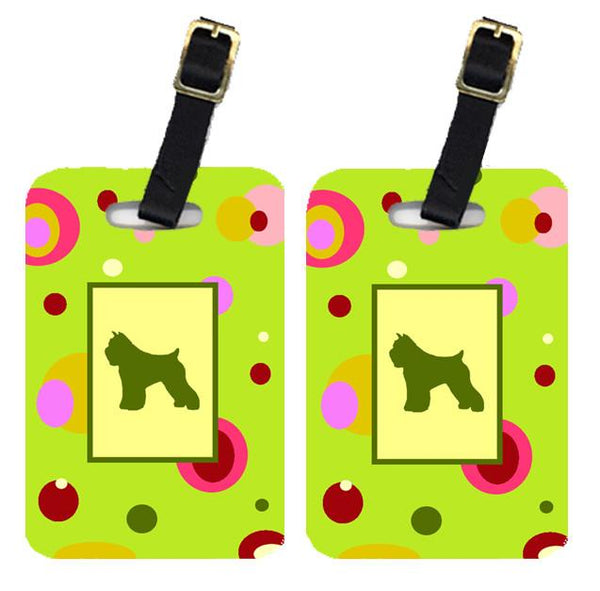 Pair of 2 Bouvier des Flandres Luggage Tags by Caroline's Treasures