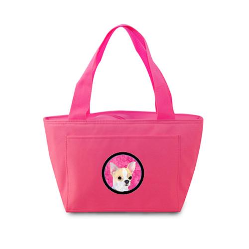 Pink Chihuahua  Lunch Bag or Doggie Bag SS4749-PK