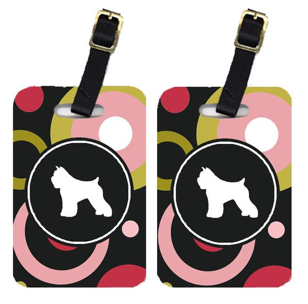 Pair of 2 Bouvier des Flandres Luggage Tags by Caroline's Treasures