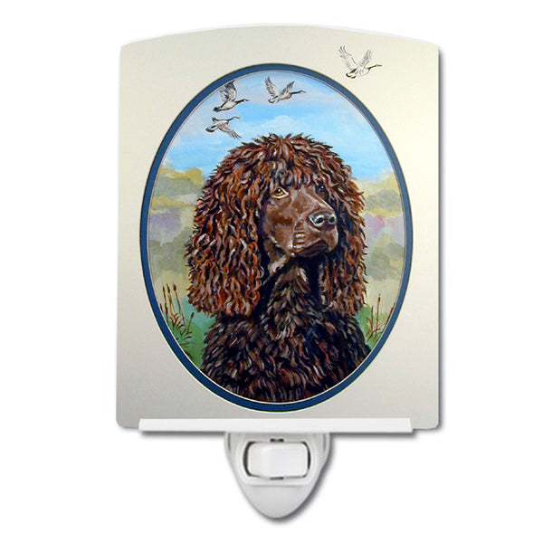 Irish Water Spaniel Ceramic Night Light 7089CNL - the-store.com