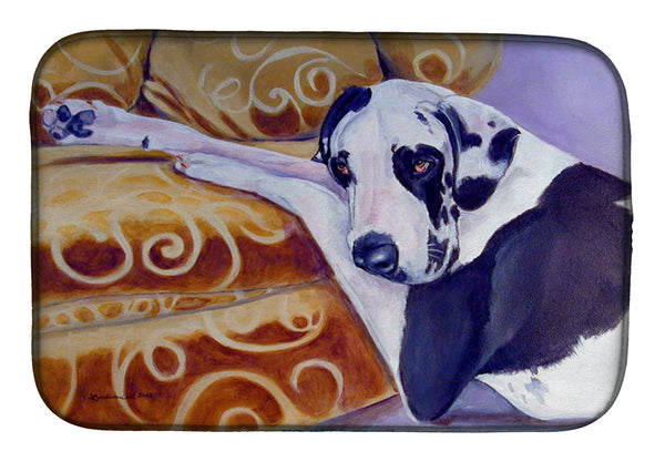 Harlequin Natural Great Dane Dish Drying Mat 7162DDM  the-store.com.