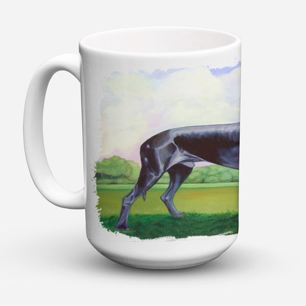 Great Dane Dishwasher Safe Microwavable Ceramic Coffee Mug 15 ounce 7245CM15  the-store.com.